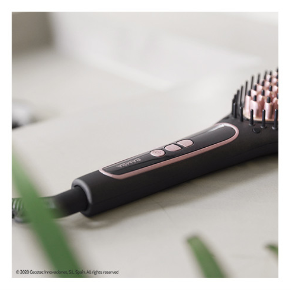 Cecotec Bamba InstantCare 900 Perfect Brush Adulto Cepillo paleta para el pelo Negro 1 pieza(s)
