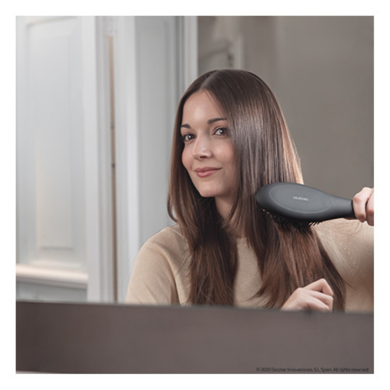 Cecotec Bamba InstantCare 900 Perfect Brush Adulto Cepillo paleta para el pelo Negro 1 pieza(s)