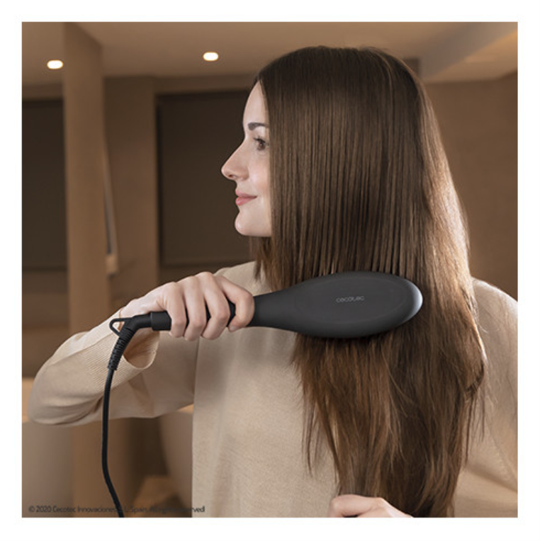 Cecotec Bamba InstantCare 900 Perfect Brush Adulto Cepillo paleta para el pelo Negro 1 pieza(s)