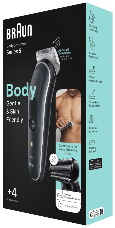 Braun BodyGroomer BG5360 Gris