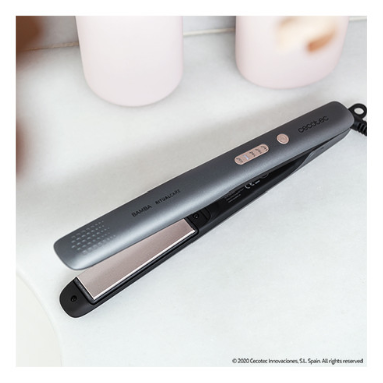 Cecotec RitualCare 890 Titanium Plancha de pelo Caliente Gris 42 W 0,3 m