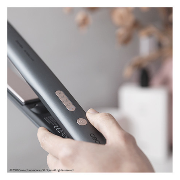 Cecotec RitualCare 890 Titanium Plancha de pelo Caliente Gris 42 W 0,3 m