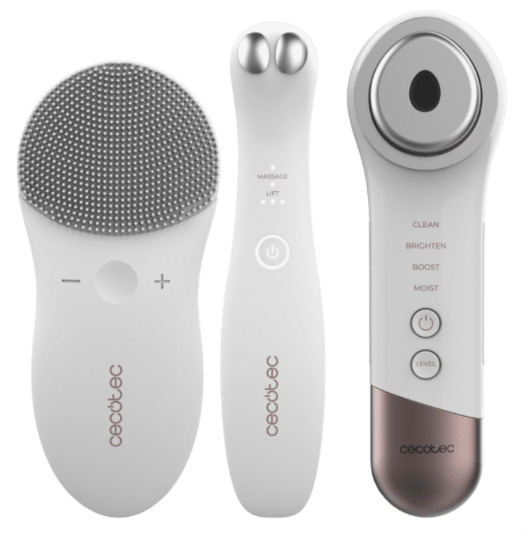 Cecotec A01_EU01_102502 masajeador para el cuidado de la piel Cara Blanco