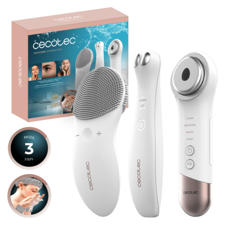 Cecotec A01_EU01_102502 masajeador para el cuidado de la piel Cara Blanco