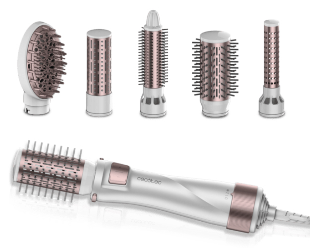 Cecotec Bamba CeramicCare 5in1 Pro Cepillo de Aire 5 en 1 Cerámico 1000W