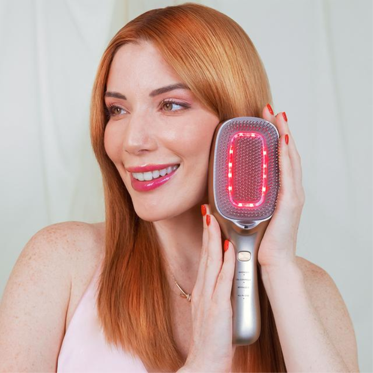 Cecotec HairCare Revitalize Champagne Adulto Cepillo paleta para el pelo Champán 1 pieza(s)