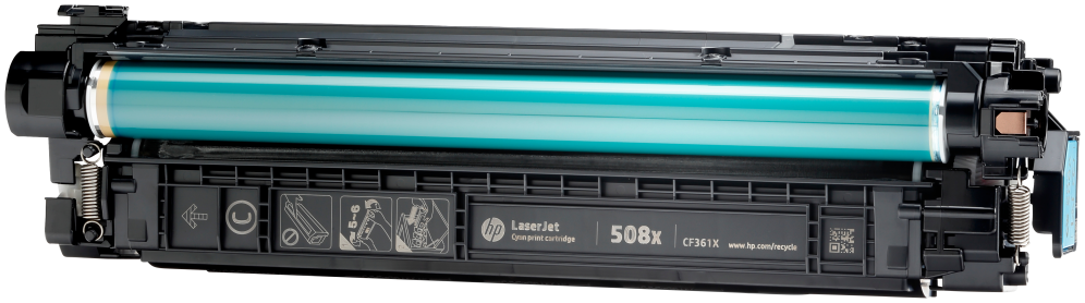 HP Cartucho de tóner original LaserJet 508X cian de alta capacidad