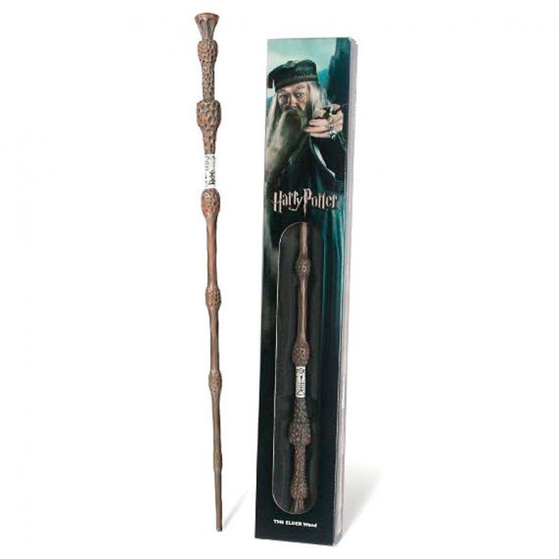 REPLICA THE NOBLE COLLECTION HARRY POTTER VARITA DE ALBUS DUMBLEDORE EDICION COLECCIONISTA