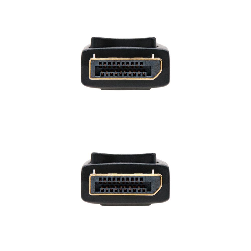 CABLE DISPLAYPORT M-M 3M NANOCABLE NEGRO RETAIL DP/M-DP-M/ 3M/ CONECTORES ORO/ 5.4 GBITS