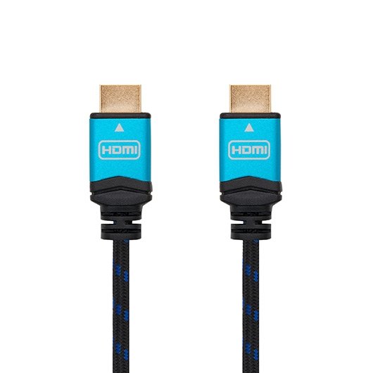 CABLE NANOCABLE HDMI (A) TO HDMI (A) 4K 2M TRENZADO
