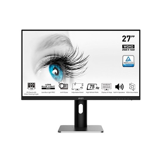 MONITOR LED 27" MSI PRO MP273QP NEGRO