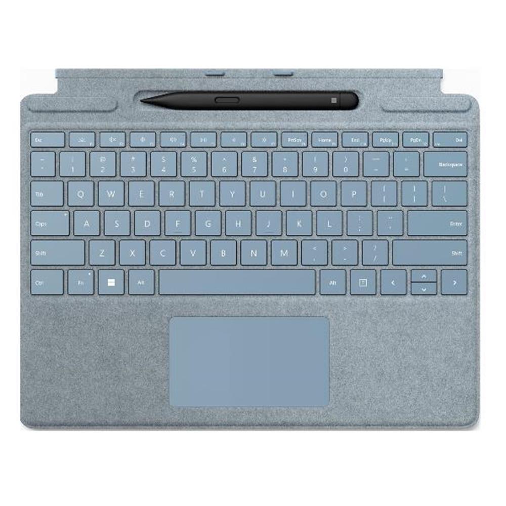 TECLADO MICROSOFT SURFACE TYPE COVER PARA SURFACE PRO10 PLATA