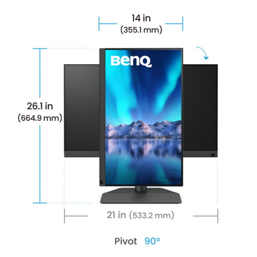 MONITOR BENQ SW242Q 24.1" 2K 60HZ