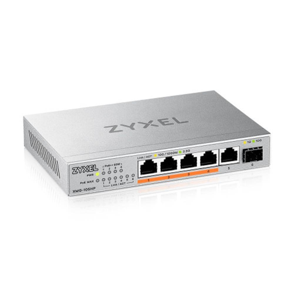SWITCH 6 PUERTOS ZYXEL XMG-105HP-EU0101F