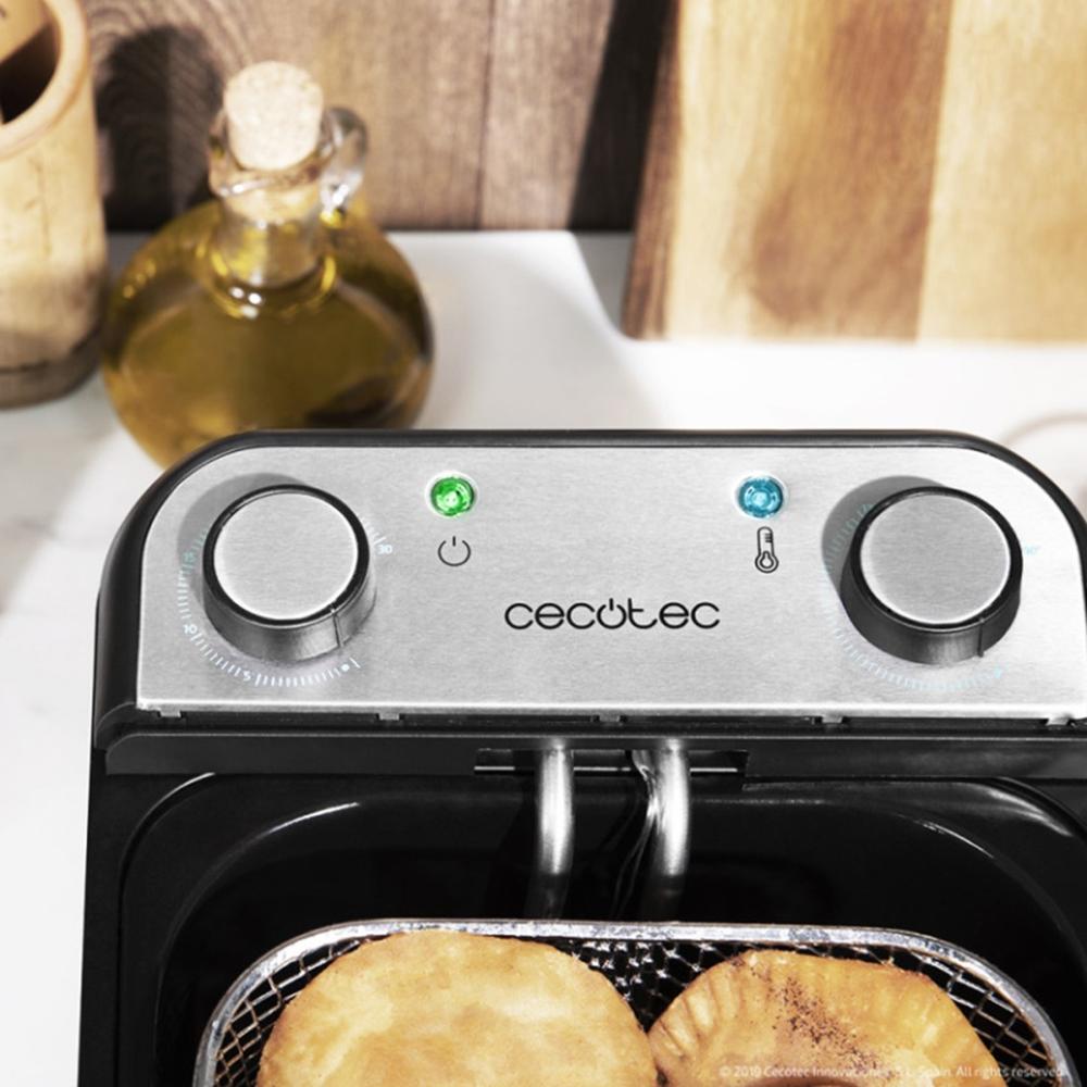 FREIDORA DE ACEITE CECOTEC CLEANFRY INFINITY 3000 2400W 3L