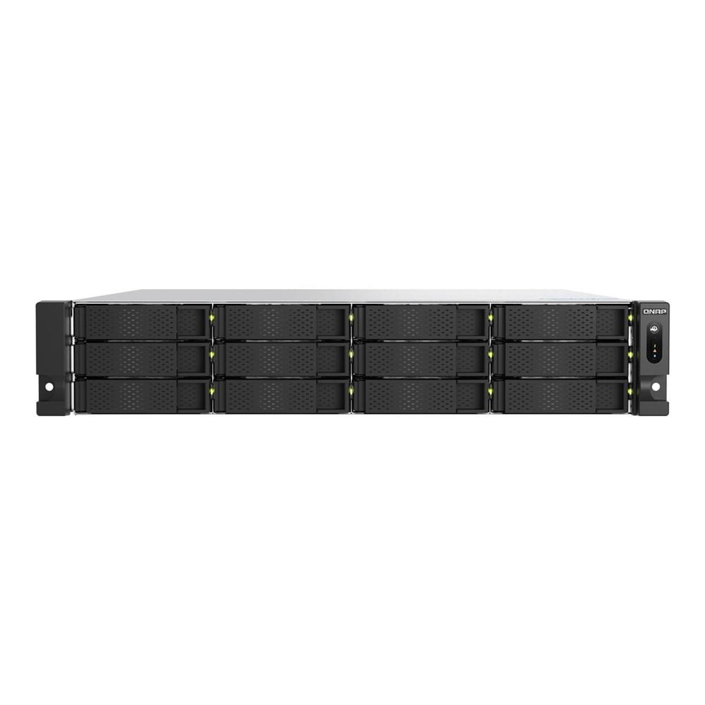 SERVIDOR NAS QNAP TS-H1277AXU-RP-R5-16G 12 BAHIAS 2U RACK 16GB GIGABIT ETHERNET