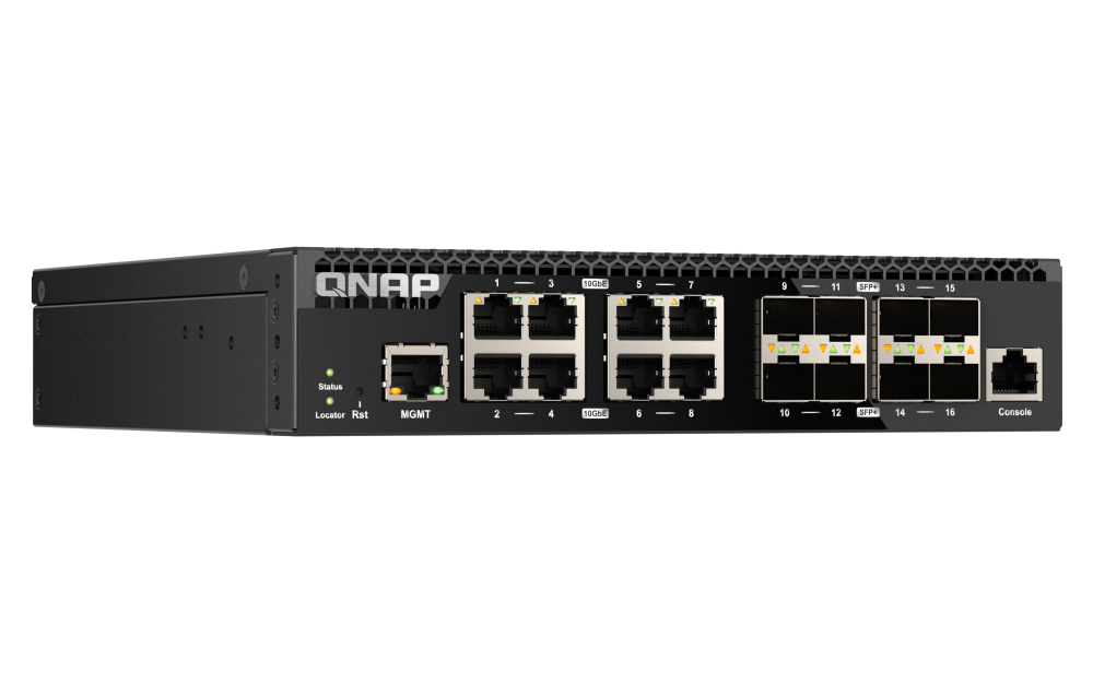 SWITCH QNAP QSW-M3216R-8S8T 18 PUERTOS