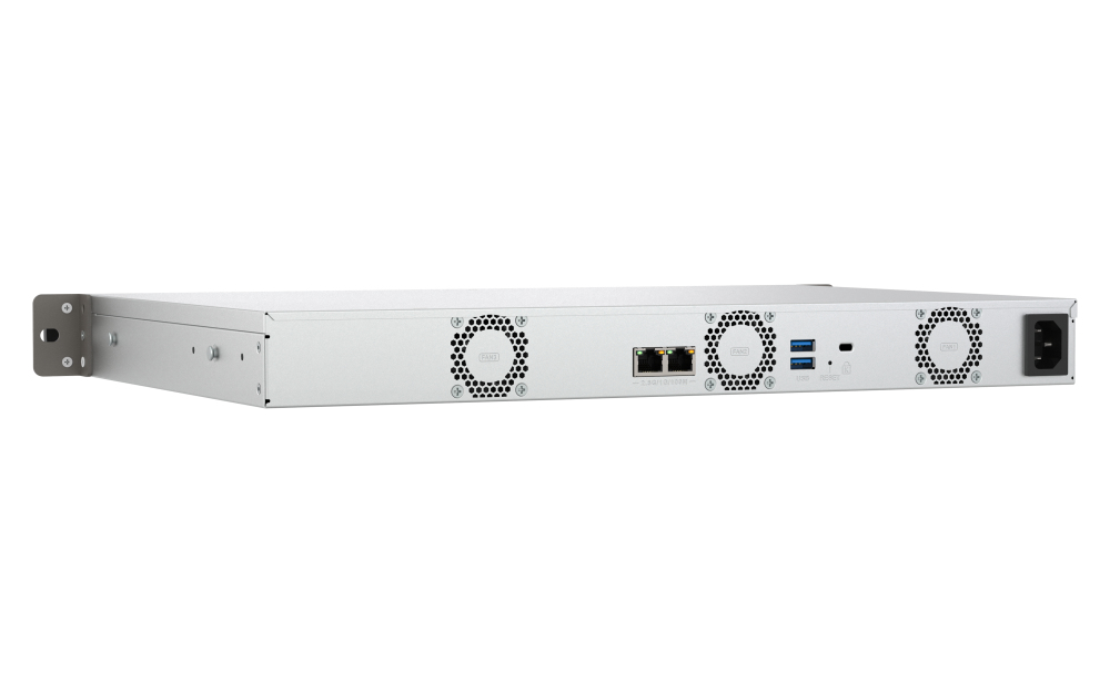 SERVIDOR NAS QNAP TS-433EU 4 BAHIAS 1U RACK 4GB GIGABIT ETHERNET