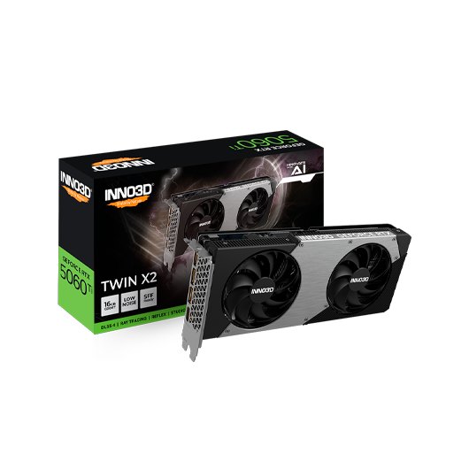 TARJETA GRAFICA INNO3D RTX 5060 TI TWIN X2 OC 16GB