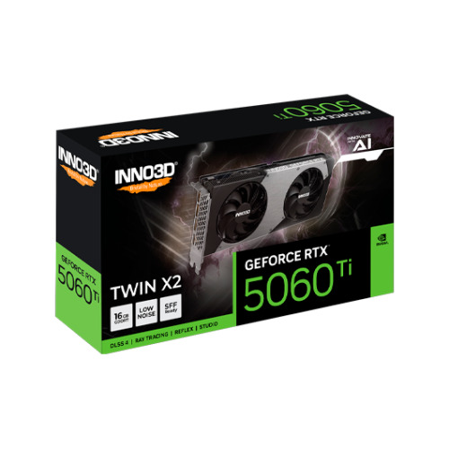 TARJETA GRAFICA INNO3D RTX 5060 TI TWIN X2 OC 16GB