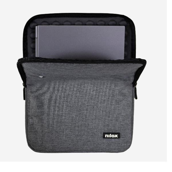 FUNDA NILOX SLEEVE PARA PORTATIL 14.1" GRIS