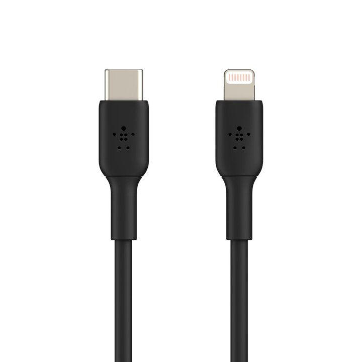 CABLE LIGHTNING A USB TIPO C BELKIN 1M/ MACHO-MACHO/ NEGRO