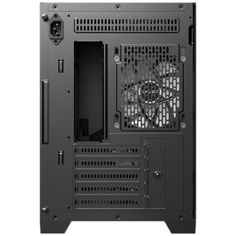 CAJA ORDENADOR GAMING ANTEC FLUX M MATX CRISTAL TEMPLADO NEGRA