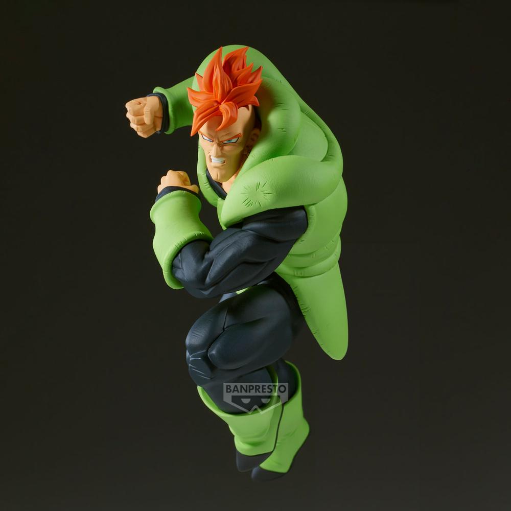 FIGURA BANPRESTO DRAGON BALL Z MATCH MAKERS ANDROID 16(VS CELL) 17CM