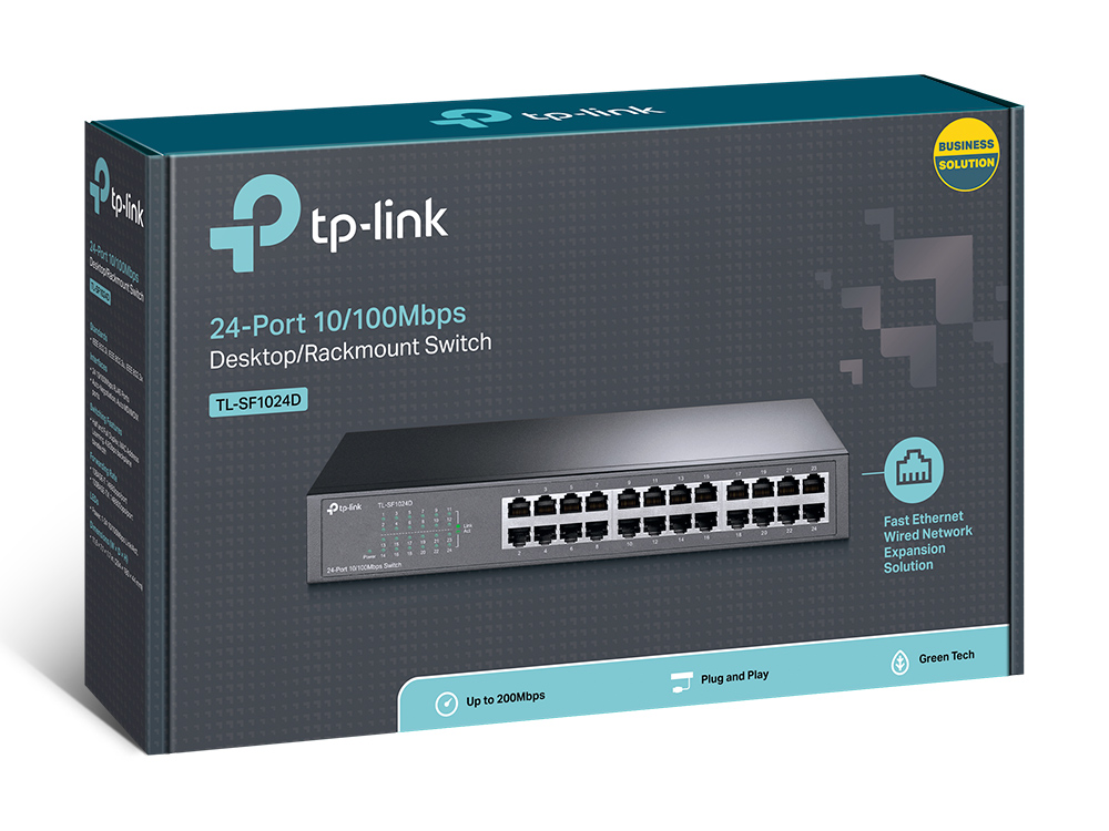 SWITCH TP-LINK TL-SF1024D 24 PUERTOS