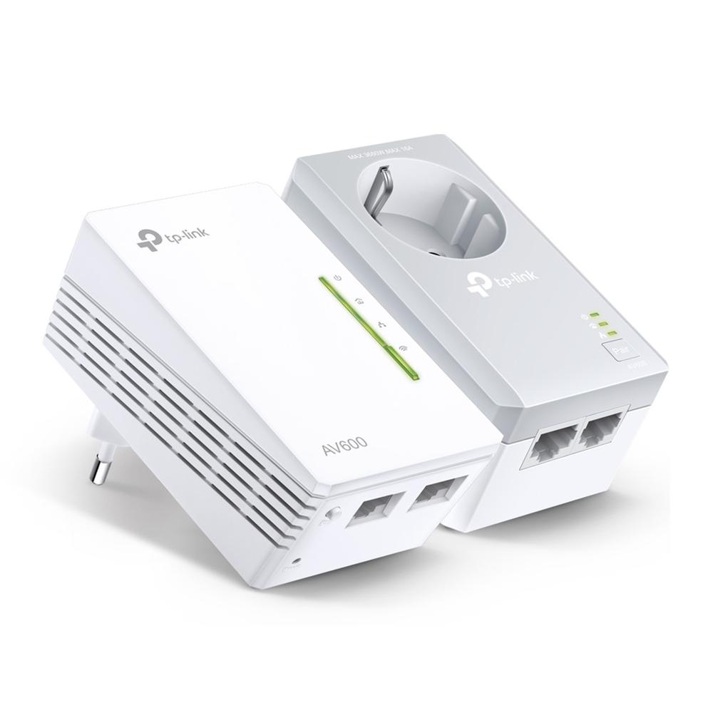 KIT DE ADAPTADORES POWERLINE WIFI TP-LINK TL-WPA4226 KIT AV600