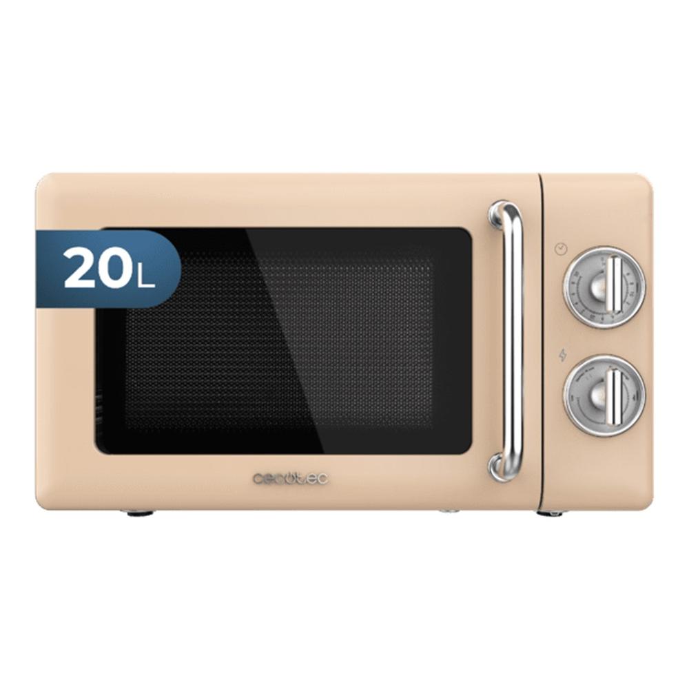 MICROONDAS CECOTEC PROCLEAN 3010 RETRO BEIGE 700W 20L