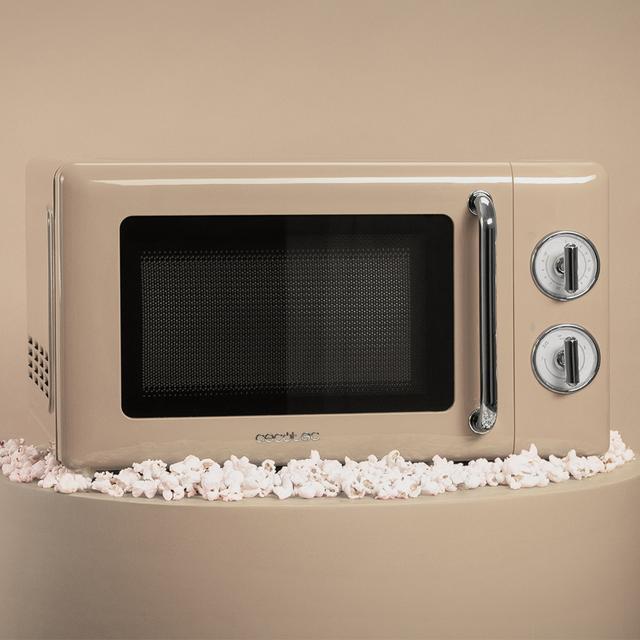 MICROONDAS CECOTEC PROCLEAN 3010 RETRO BEIGE 700W 20L