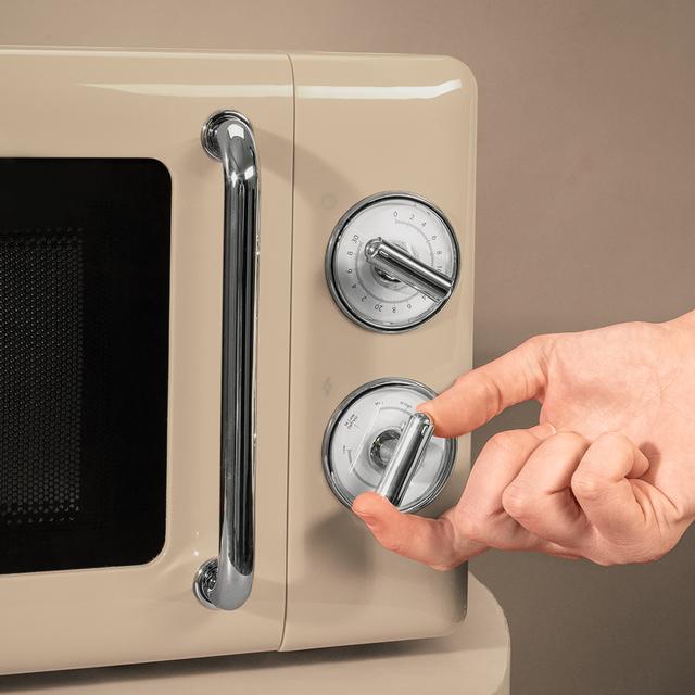 MICROONDAS CECOTEC PROCLEAN 3010 RETRO BEIGE 700W 20L