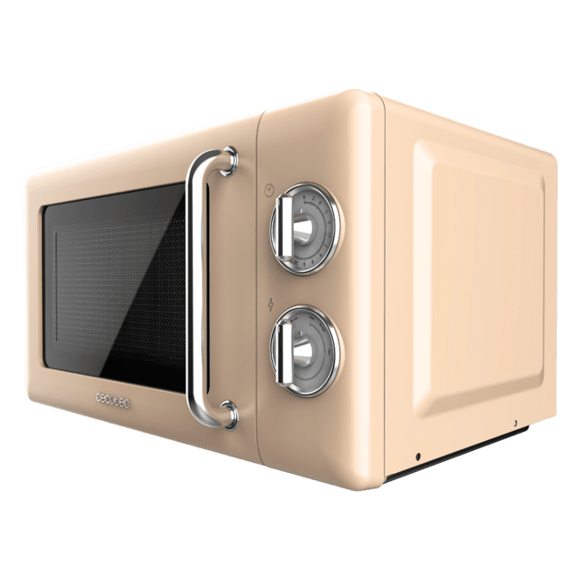 MICROONDAS CECOTEC PROCLEAN 3010 RETRO BEIGE 700W 20L