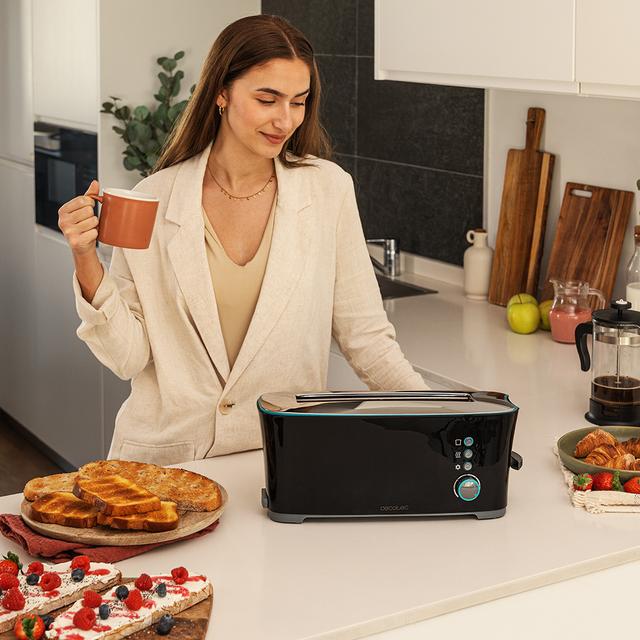 TOSTADORA CECOTEC TOAST&TASTE EXTRA B 1000W