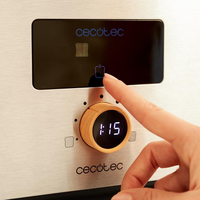 TOSTADORA CECOTEC TOUCH&TOAST EXTRA 1000W