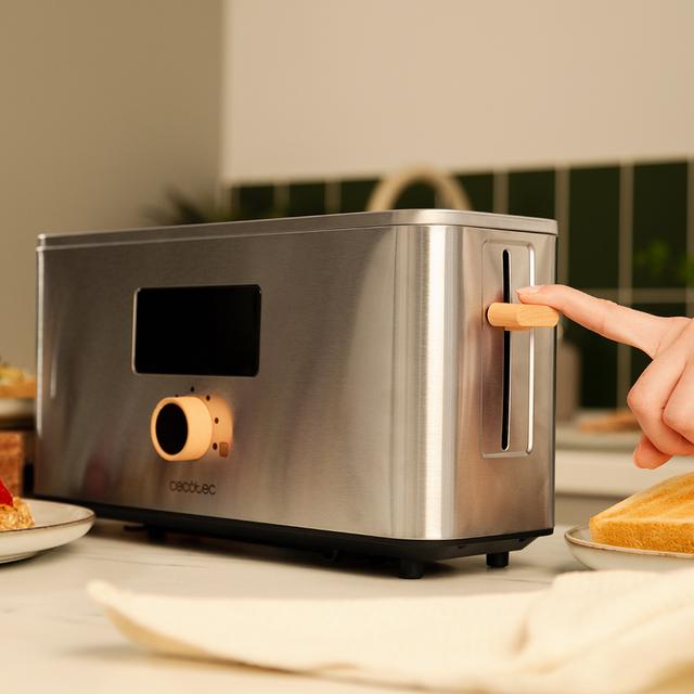 TOSTADORA CECOTEC TOUCH&TOAST EXTRA 1000W