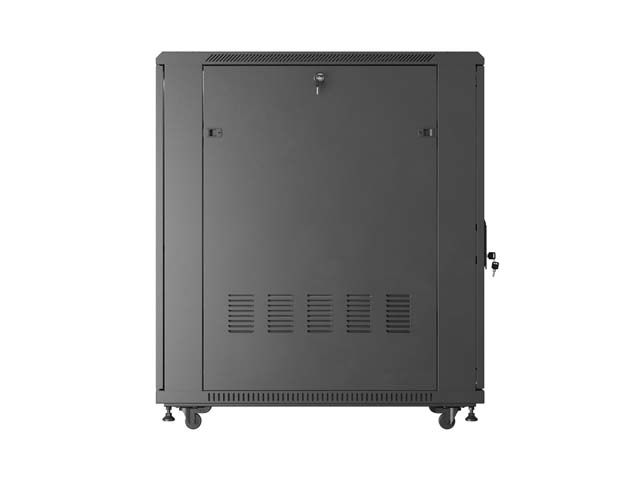 ARMARIO LANBERG RACK 19" 22U/ 600X1000 FLAT PACK PUERTA PERFORADA NEGRO