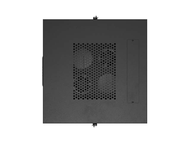 ARMARIO LANBERG RACK 19" 42U/ 600X600 FLAT PACK V2 PUERTA MESH CON LCD NEGRO
