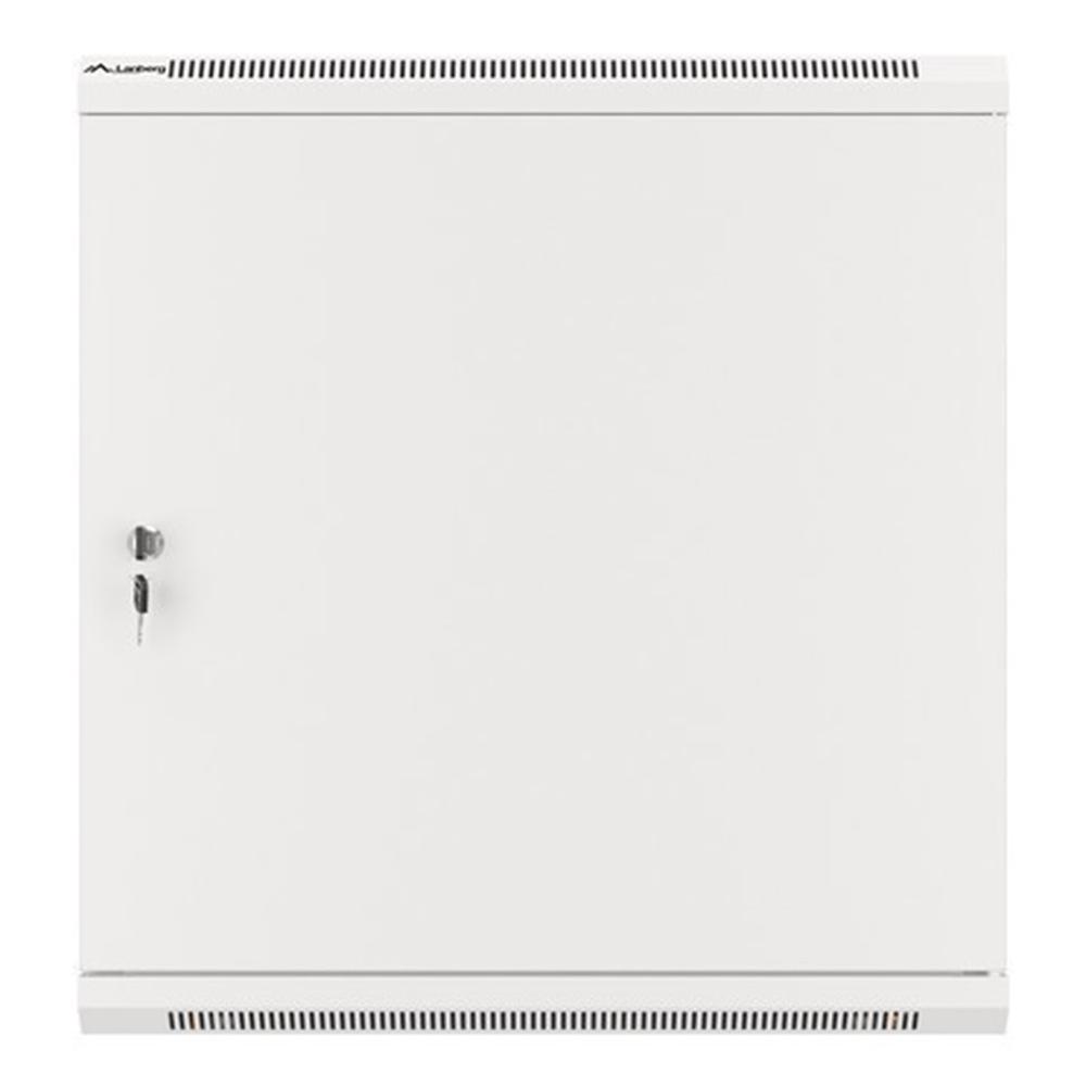 ARMARIO LANBERG MURAL 19" 12U/ 600X450 PARA AUTOMONTAJE CON PUERTA METALICA GRIS