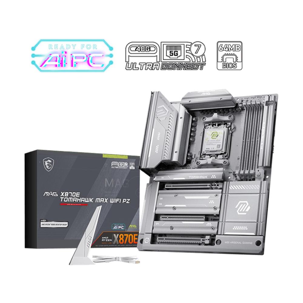 PLACA BASE MSI MAG X870E TOMAHAWK MAX WIFI AM5 ATX/ 4X DDR5