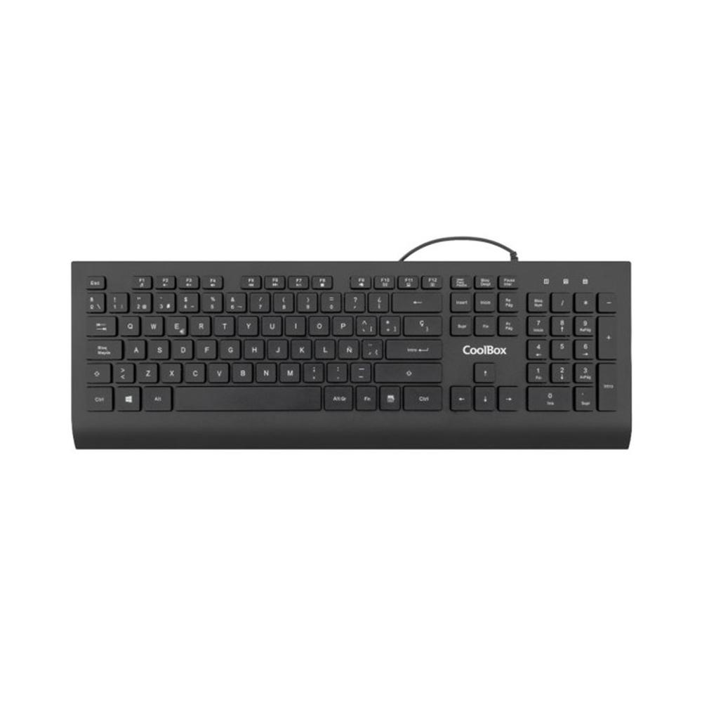 TECLADO COOLBOX COO-TEC01-U NEGRO