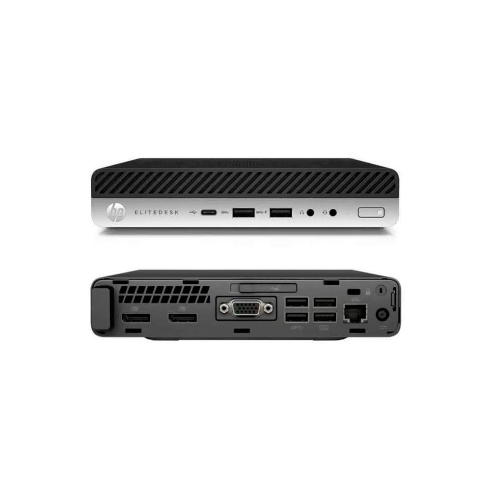ORDENADOR REACONDICIONADO MINI HP ELITEDESK 400 G3 / I5-7TH / 8GB / 256GB NVME / WIN 10 PRO / SIN V