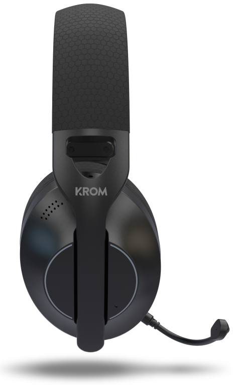Krom Phase - Wireless Auriculares Gaming Negro