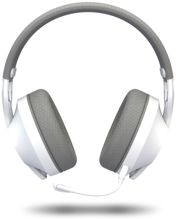 Krom Phase - Wireless Auriculares Gaming Blanco