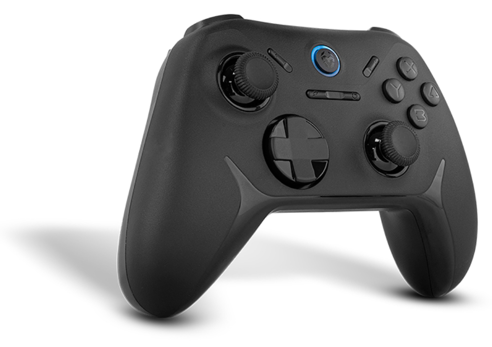 Krom Kadoer Negro Bluetooth/USB Palanca de mando Digital Android, Nintendo Switch, Nintendo Switch 2, PC, iOS