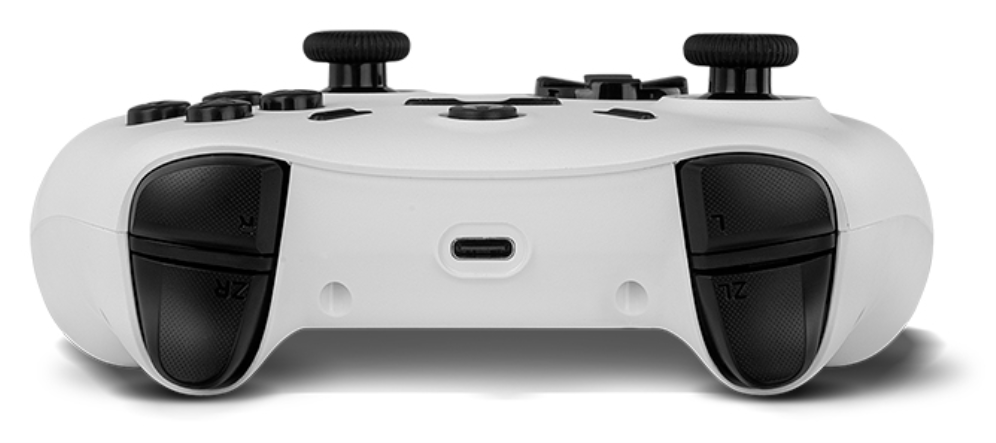 Krom Kadoer Blanco Bluetooth/USB Gamepad Analógico/Digital Android, Nintendo Switch, Nintendo Switch 2, PC, iOS