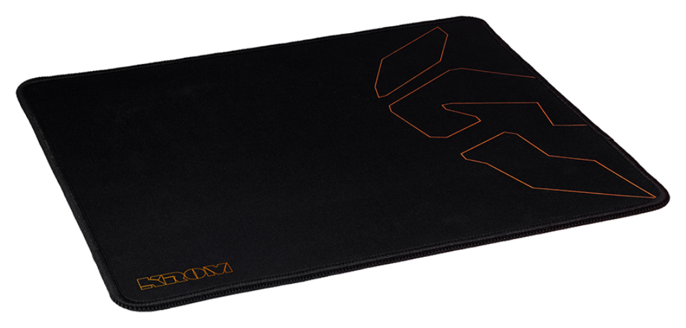 Krom Knout Speed Alfombrilla de ratón para juegos Negro