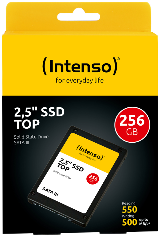 Intenso Top 256 GB 2.5" Serial ATA III 3D NAND