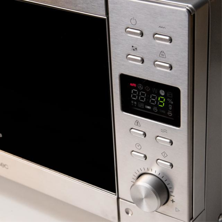 Cecotec 01399 microondas Negro, Acero Microondas con grill Encimera 20 L 700 W